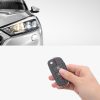Krytka na klíče od auta pro Audi - 3 tlačítka, kwmobile, silikonová, šedá, 53134.12