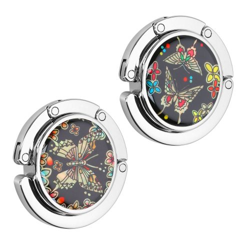 Sada 2 stolních háčků na tašky, Kwmobile, Multicolor, Aluminium, 50281.13