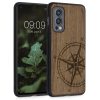Pouzdro pro OnePlus Nord 2 5G, dřevo, hnědé, 56448.01, kwmobile
