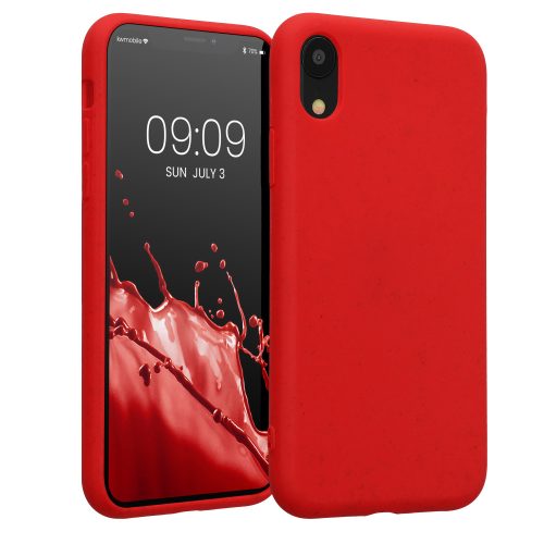 Pouzdro pro Apple iPhone XR, Rostlinná vlákna, Červené, 49105.208, kalibri