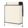 Protectie canapea pentru pisici Navaris, 70x50 cm, sisal/lin, latura dreapta, 56507.22