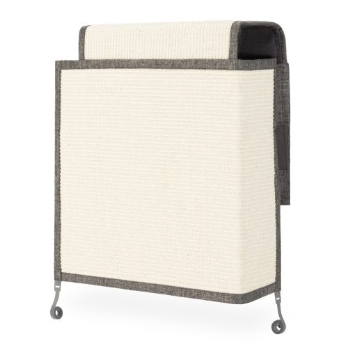 Protectie canapea pentru pisici Navaris, 70x50 cm, sisal/lin, latura dreapta, 56507.22