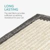 Protectie canapea pentru pisici Navaris, 70x50 cm, sisal/lin, latura dreapta, 56507.22