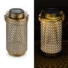 Lampa solara Navaris LED, 12x25 cm, design oriental, baterie reincarcabila, 56330.01.21