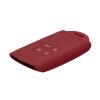 Kryt na klíče od auta pro Renault / Dacia - 4 tlačítka - Keyless Go, kwmobile, Silicon, Red, 48035.20