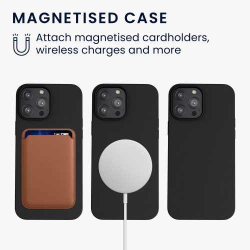 Pouzdro pro Apple iPhone 13 Pro Max, silikonové, černé, 56561.01, kwmobile