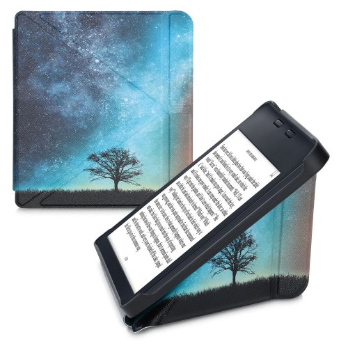 Pouzdro pro Kobo Libra 2, ekologická kůže, vícebarevné, kwmobile, 56577.01