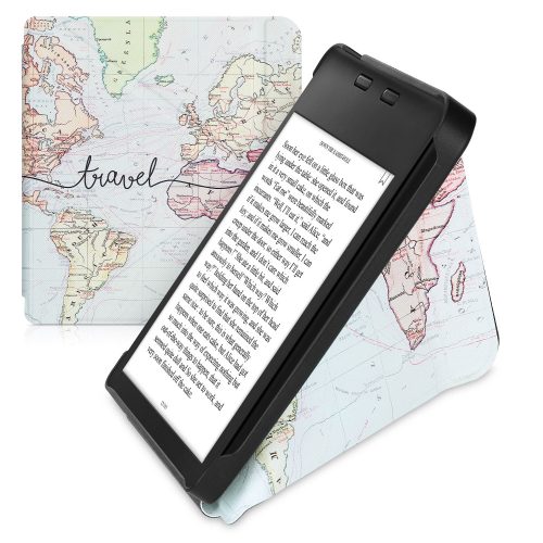 Pouzdro pro Kobo Libra 2, ekologická kůže, vícebarevné, kwmobile, 56577.03
