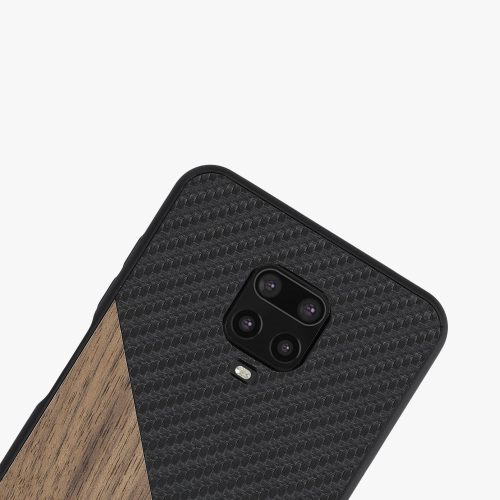 Pouzdro pro Xiaomi Redmi Note 9S / Redmi Note 9 Pro / Redmi Note 9 Pro Max, dřevo, hnědé, 56621.01, kwmobile