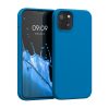 Pouzdro pro Apple iPhone 13, silikonové, modré, 55878.228, kwmobile