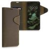Pouzdro pro Xiaomi 11T / 11T Pro, přírodní kůže, hnědé, 56687.05, kalibri