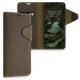 Pouzdro pro Xiaomi 11T / 11T Pro, přírodní kůže, hnědé, 56687.05, kalibri
