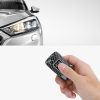 Krytka na klíče od auta pro Opel / Chevrolet - 2 tlačítka, kwmobile, plast, černá / šedá, 56726.01