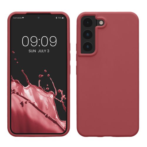 Pouzdro pro Samsung Galaxy S22, silikonové, růžové, 56756.167, kwmobile