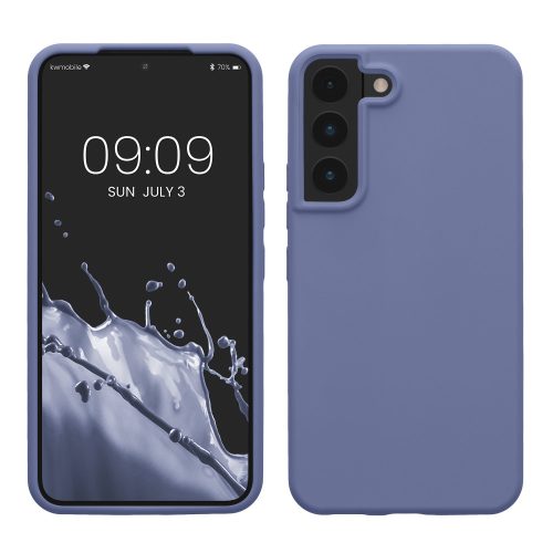 Pouzdro pro Samsung Galaxy S22, silikonové, modré, 56756.168, kwmobile