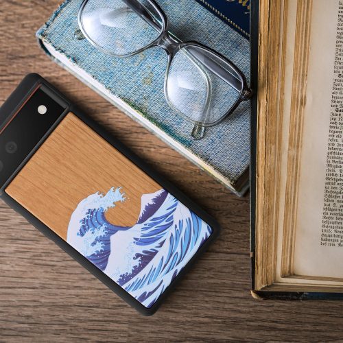 Pouzdro pro Google Pixel 6, dřevo, vícebarevné, 56784.06, kwmobile