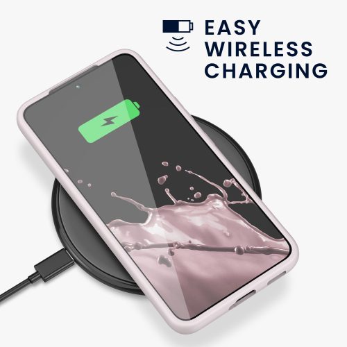 Pouzdro pro Samsung Galaxy S22, silikonové, růžové, 56758.192, kwmobile