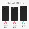 Pouzdro pro Apple iPhone 13, silikonové, modré, 55955.17, kwmobile