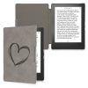 Obal pro Kobo Aura H2O Edition 1, ekologická kůže, šedý, kwmobile, 56872.01