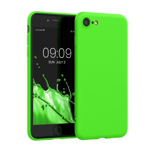 Pouzdro pro Apple iPhone 8 / iPhone 7 / iPhone SE 2, silikonové, zelené, 49979.159, kwmobile