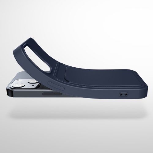 Pouzdro pro Apple iPhone 13 Mini, silikonové, modré, 55938.17, kwmobile