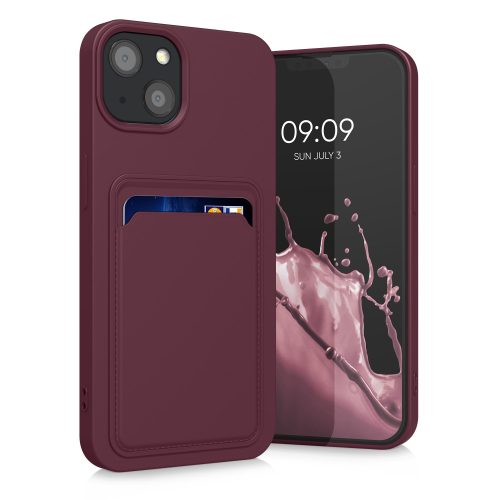 Pouzdro pro Apple iPhone 13, Silicon, Purple, 55955.190, kwmobile