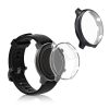 Sada 2 pouzder pro Xiaomi Amazfit GTR 2 / Amazfit GTR 2e, kwmobile, silikon, černá / průhledná, 53907.04