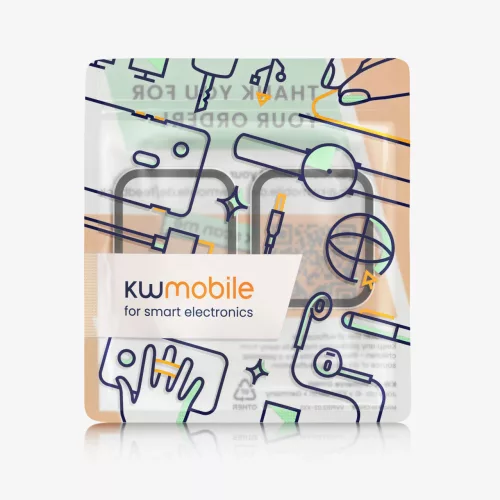 Sada 2 pouzder pro Xiaomi Redmi Watch 2, kwmobile, bezpečnostní sklo, černá / průhledná, 56913.01