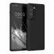 Kryt pro Motorola Moto G200 5G, silikonový, černý, 56939.47, kwmobile