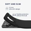 Kryt pro Motorola Moto G200 5G, silikonový, černý, 56939.47, kwmobile