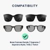 USB nabíječka pro rámy Bose Frames Rondo/Soprán/Tenor, Kwmobile, Černá, Plast, 56929.01