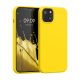 Pouzdro pro Apple iPhone 13, silikonové, žluté, 55878.165, kwmobile