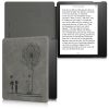Obal pro Kindle Kindle Oasis 10, ekologická kůže, šedý, kwmobile, 56972.01