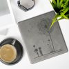 Obal pro Kindle Kindle Oasis 10, ekologická kůže, šedý, kwmobile, 56972.01