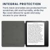 Obal pro Kindle Kindle Oasis 10, ekologická kůže, šedý, kwmobile, 56972.01