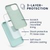 Pouzdro pro Apple iPhone 13 Mini, silikonové, zelené, 55877.71, kwmobile