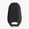 Kryt na klíče od auta pro Opel - 3 tlačítka - Keyless Go, kwmobile, silikon, černý, 56975.01