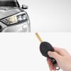 Pouzdro na klíče od auta pro Mini – 3 tlačítka, kwmobile, ekologická kůže, černá, 57027.01