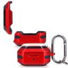 Kryt na sluchátka Samsung Galaxy Buds/Galaxy Buds Plus, Kwmobile, Black/Red, Silikon, 57054.01