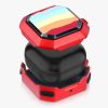 Kryt na sluchátka Samsung Galaxy Buds/Galaxy Buds Plus, Kwmobile, Black/Red, Silikon, 57054.01
