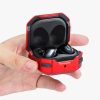 Kryt na sluchátka Samsung Galaxy Buds/Galaxy Buds Plus, Kwmobile, Black/Red, Silikon, 57054.01