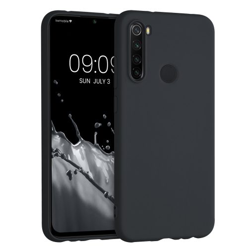 Kryt pro Xiaomi Redmi Note 8, silikonový, černý, 50180.186, kwmobile