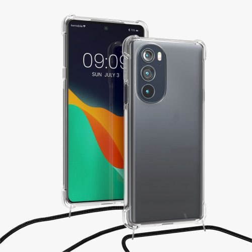 Kryt pro Motorola Edge X30 / Edge 30 Pro, silikonový, průhledný, 57063.01, kwmobile