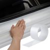 Samolepící lišta na prahy auta 5 x 250 cm, Kwmobile, Transparent, PVC, 57077.03