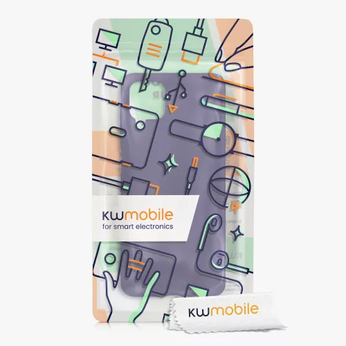 Pouzdro pro Samsung Galaxy A12, silikonové, modré, 54048.226, kwmobile