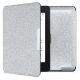 Pouzdro pro Kindle Paperwhite 7, Ekologická kůže, Stříbro, kwmobile, 45569,40