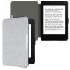 Pouzdro pro Kindle Paperwhite 7, Ekologická kůže, Stříbro, kwmobile, 45569,40