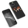 Pouzdro pro Apple iPhone 13 Mini, silikonové, průhledné, 57142.03, kwmobile
