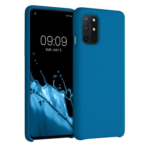Pouzdro pro OnePlus 8T, silikonové, modré, 53683.228, kwmobile