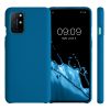 Pouzdro pro OnePlus 8T, silikonové, modré, 53683.228, kwmobile